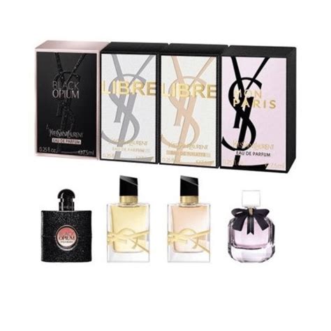 ysl eau de parfum mens mini|ysl perfume three sets.